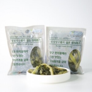 (강원)청정양구애 삶은 냉동 생시래기 (200gx10봉)